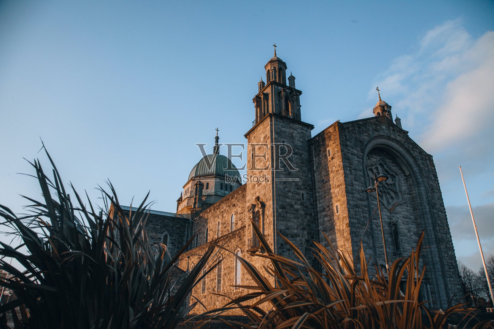 爱尔兰戈尔韦的戈尔韦大教堂照片摄影图片