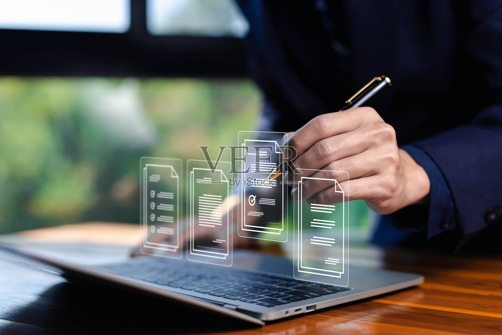 商人管理文档文件照片摄影图片