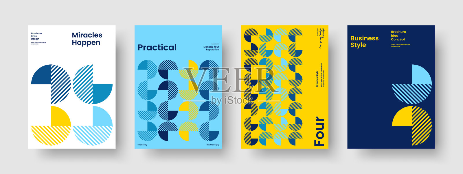 隔离传单设计。几何宣传册布局。创意商业演示模板。背景。横幅。书的封面。报告。海报。杂志。目录。投资组合。小册子。品牌标识插画图片素材