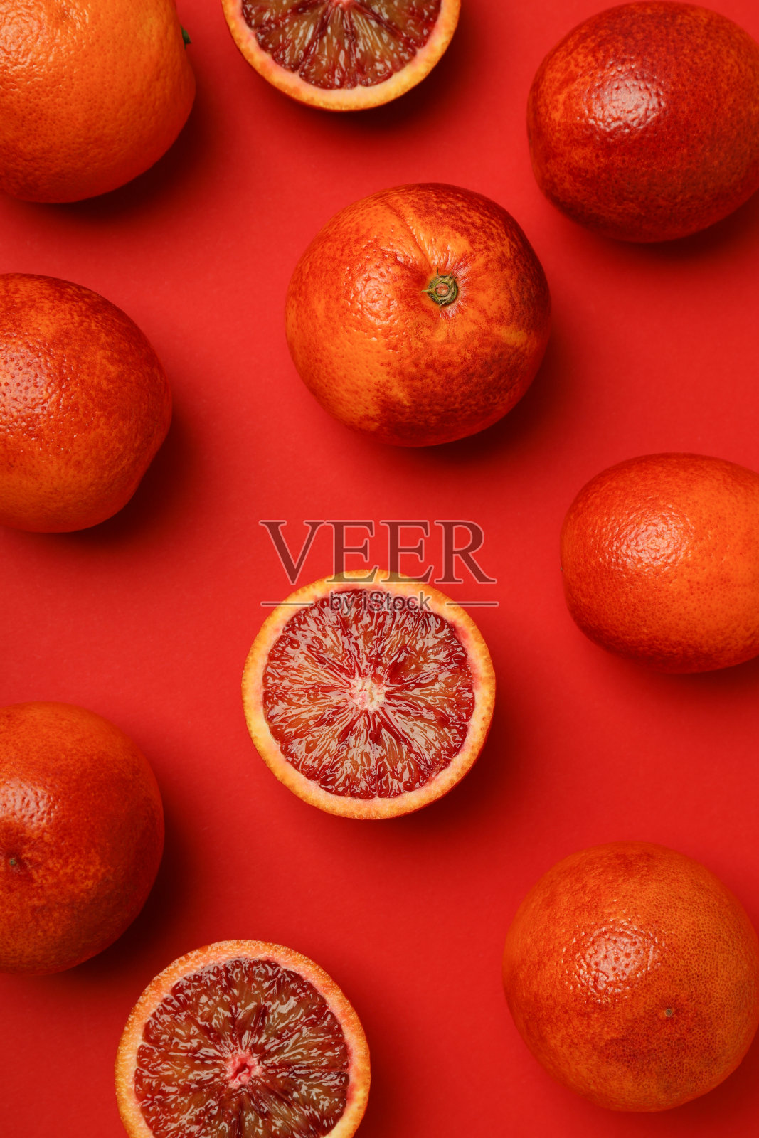 橘红色柑橘的概念，俯视图照片摄影图片