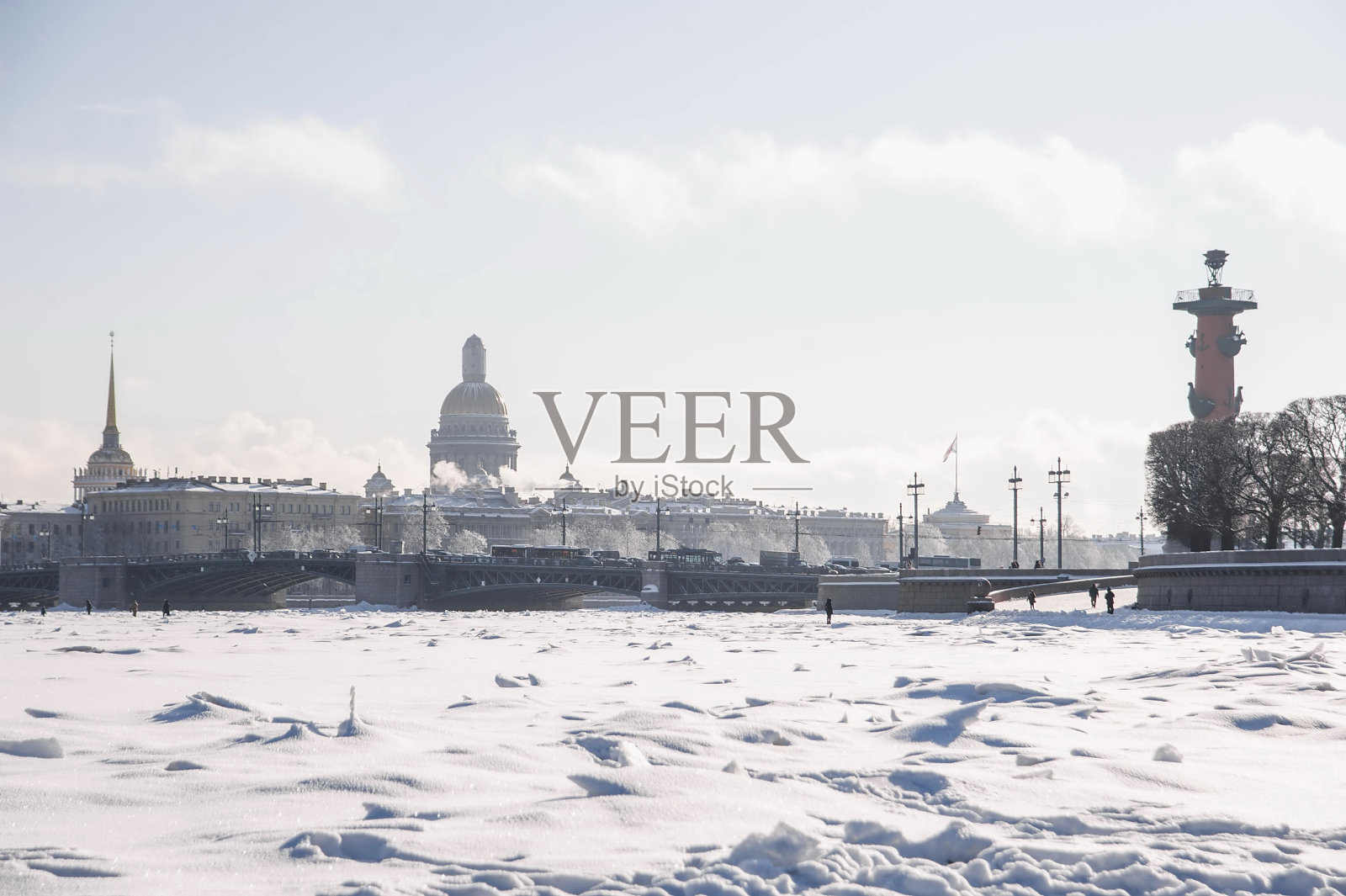 冬天的河照片摄影图片