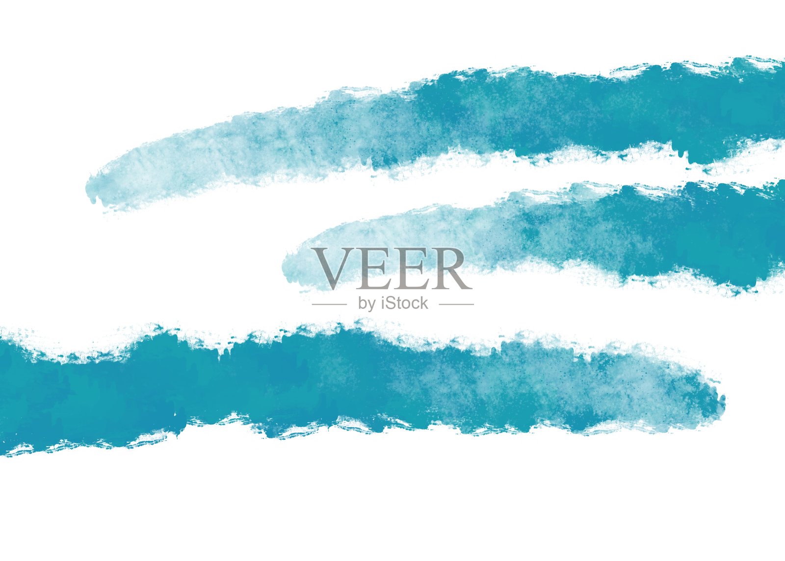 蓝色的波浪在白色的背景如画的图像照片摄影图片