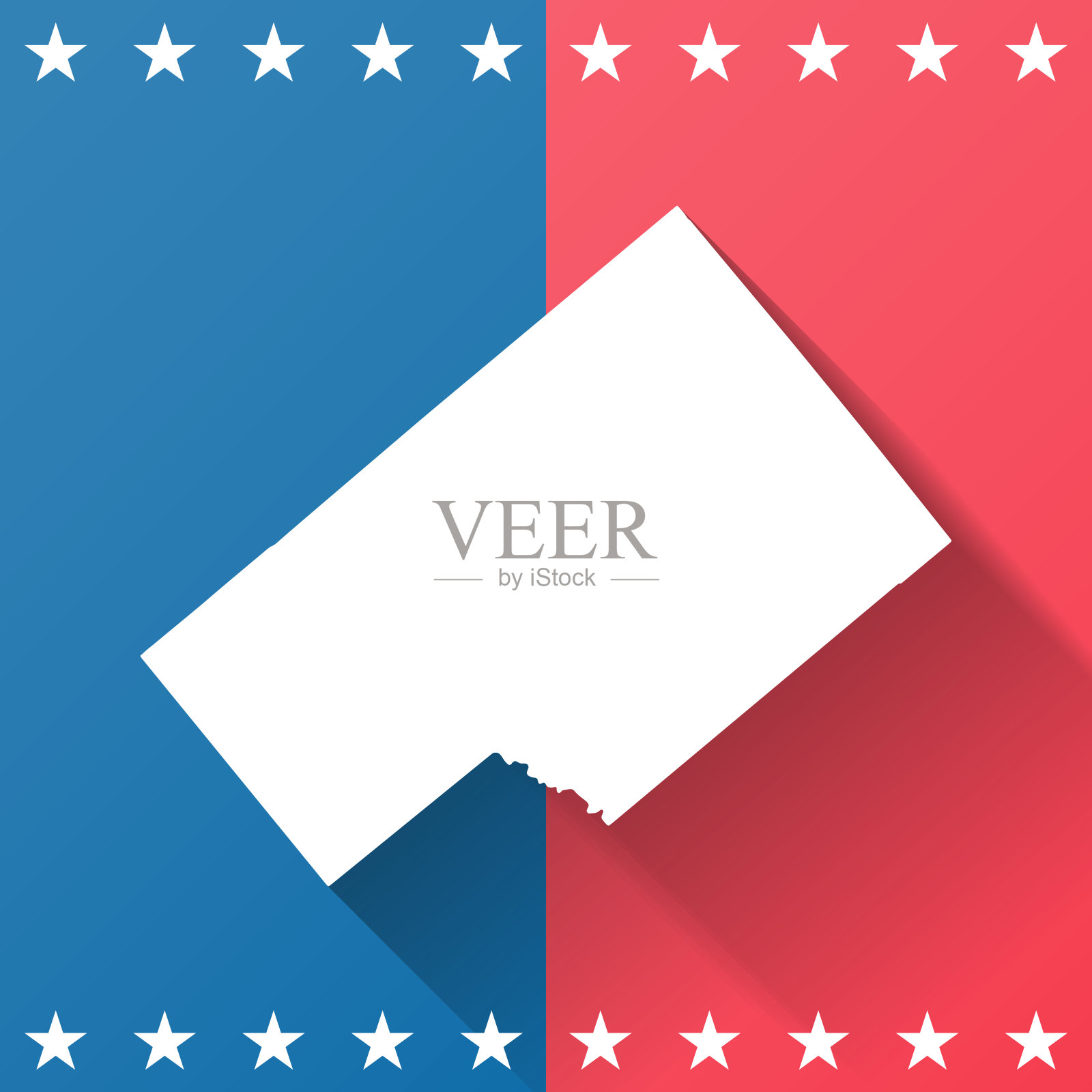 德州德威特县。地图在蓝色和红色的背景插画图片素材