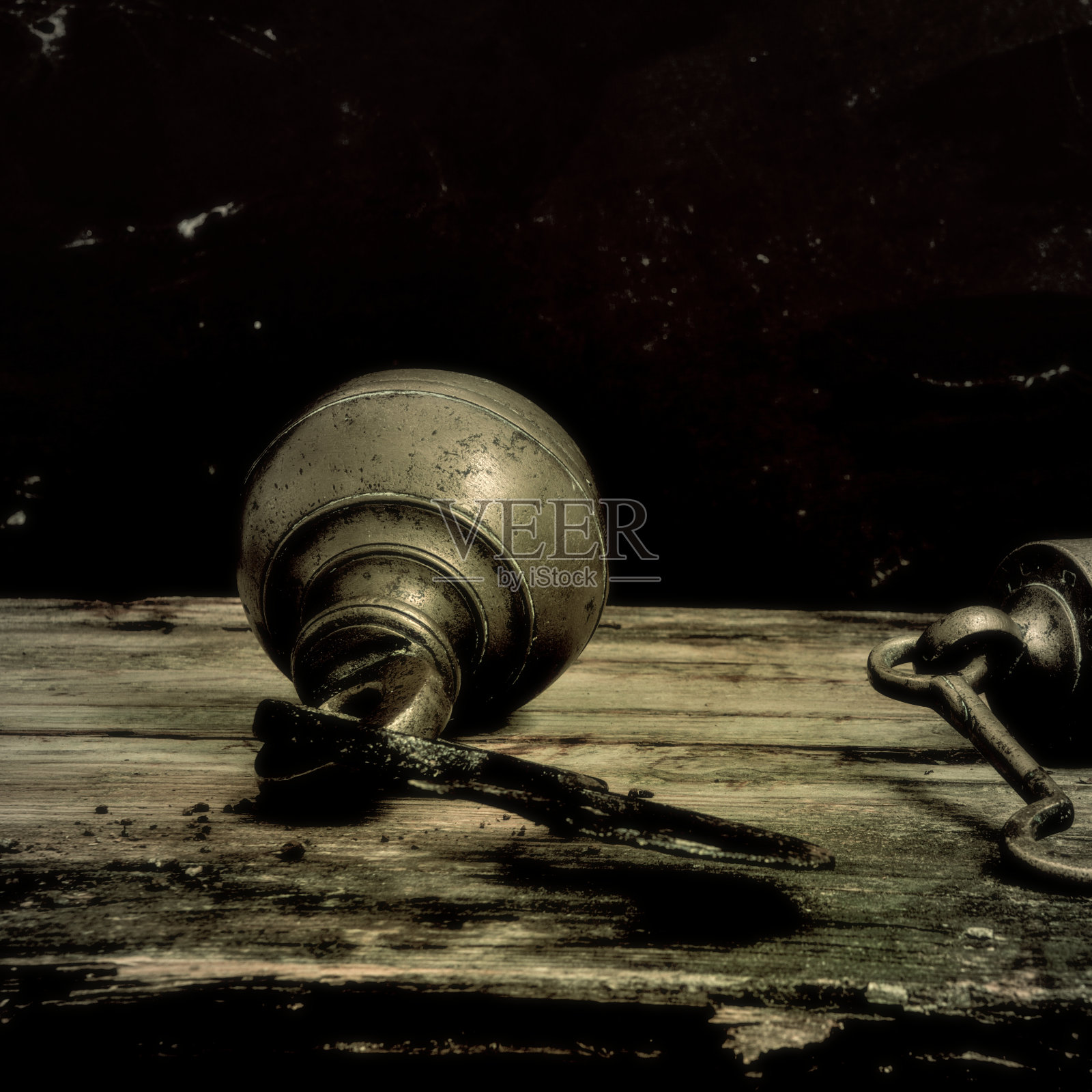 古意大利秤的砝码照片摄影图片