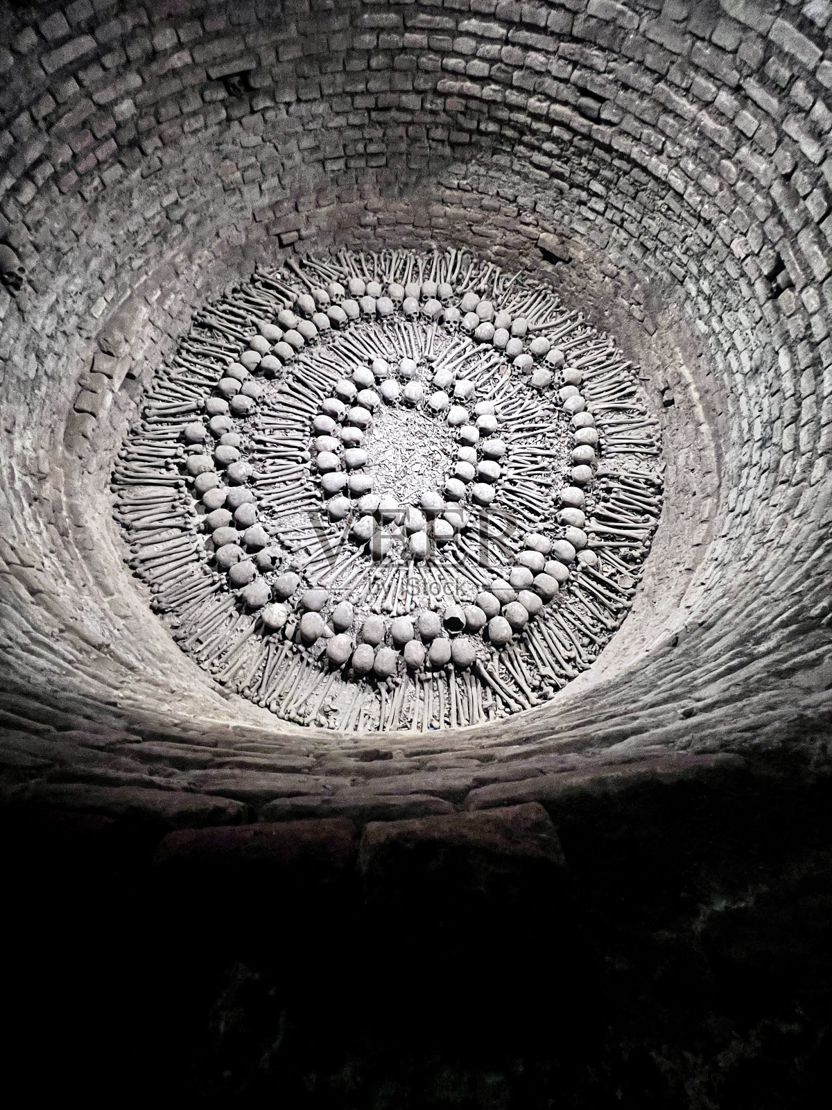 利马大教堂地下墓穴Perú照片摄影图片