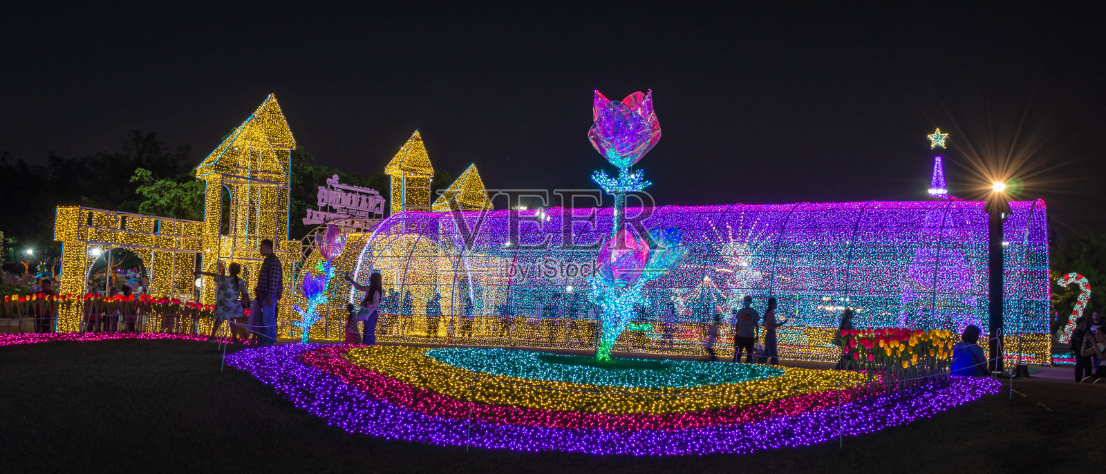 花灯节照片摄影图片