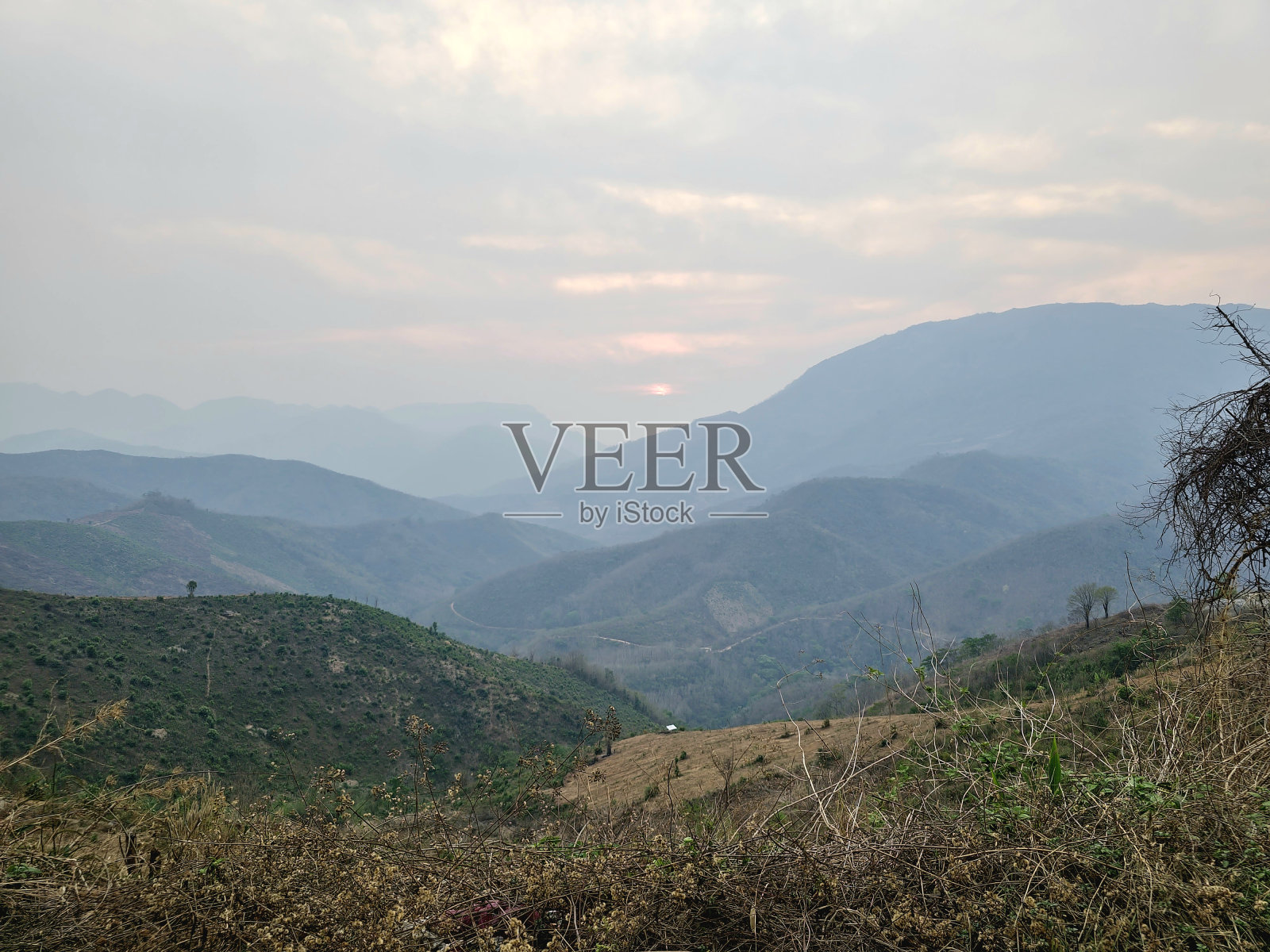 山脉老挝照片摄影图片