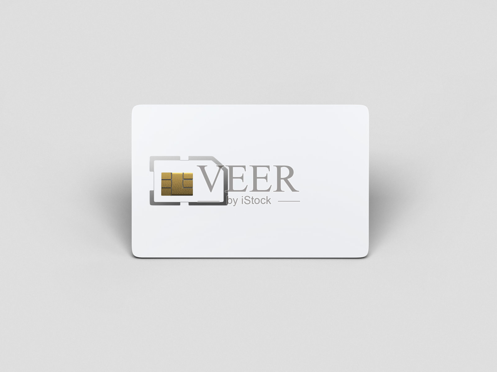 Sim卡模型3D渲染孤立的背景照片摄影图片