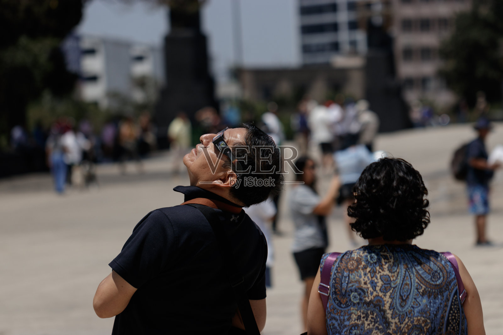 2024年日食墨西哥照片摄影图片