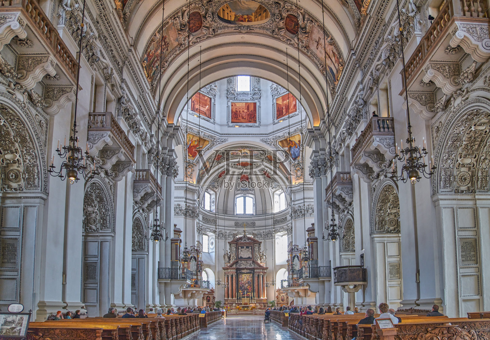 萨尔茨堡及其建筑之美照片摄影图片