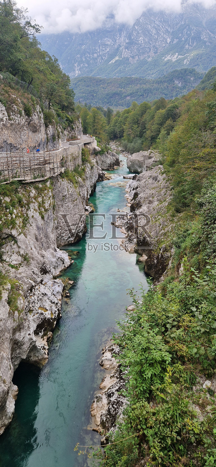 Kobarid / Soca附近的拿破仑桥照片摄影图片