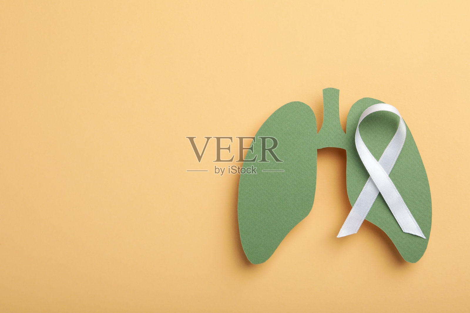 肺癌宣传月概念，空间文字照片摄影图片