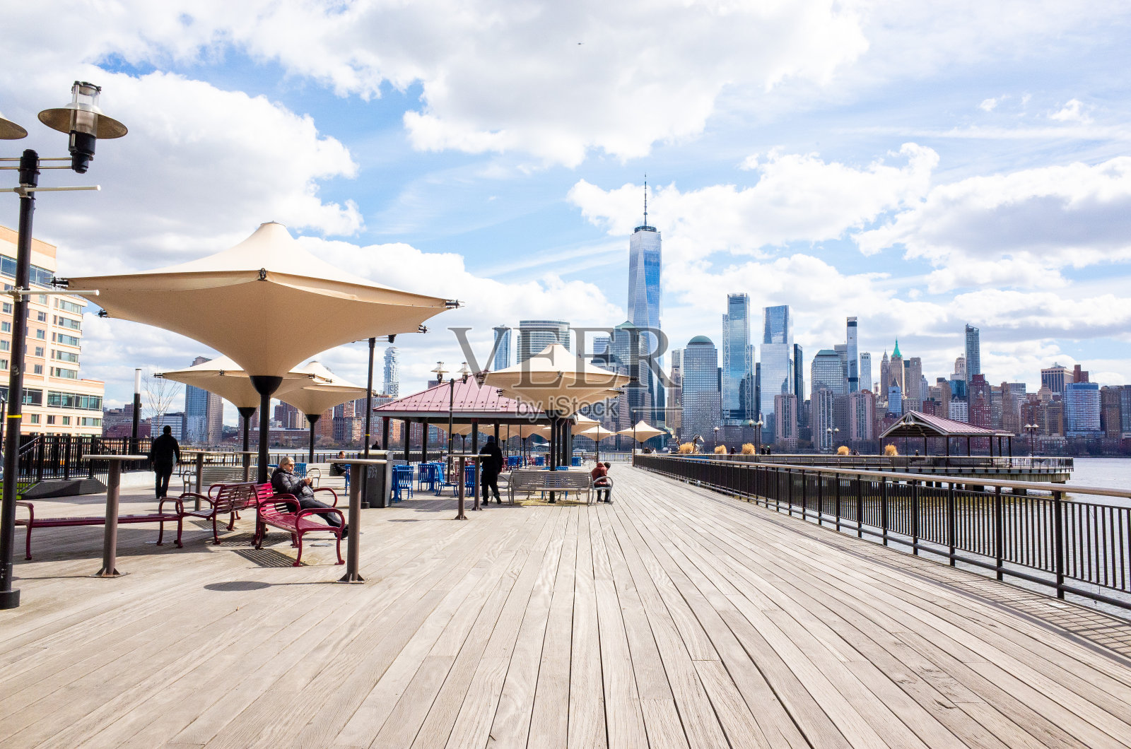 泽西城的欧文格兰迪公园照片摄影图片