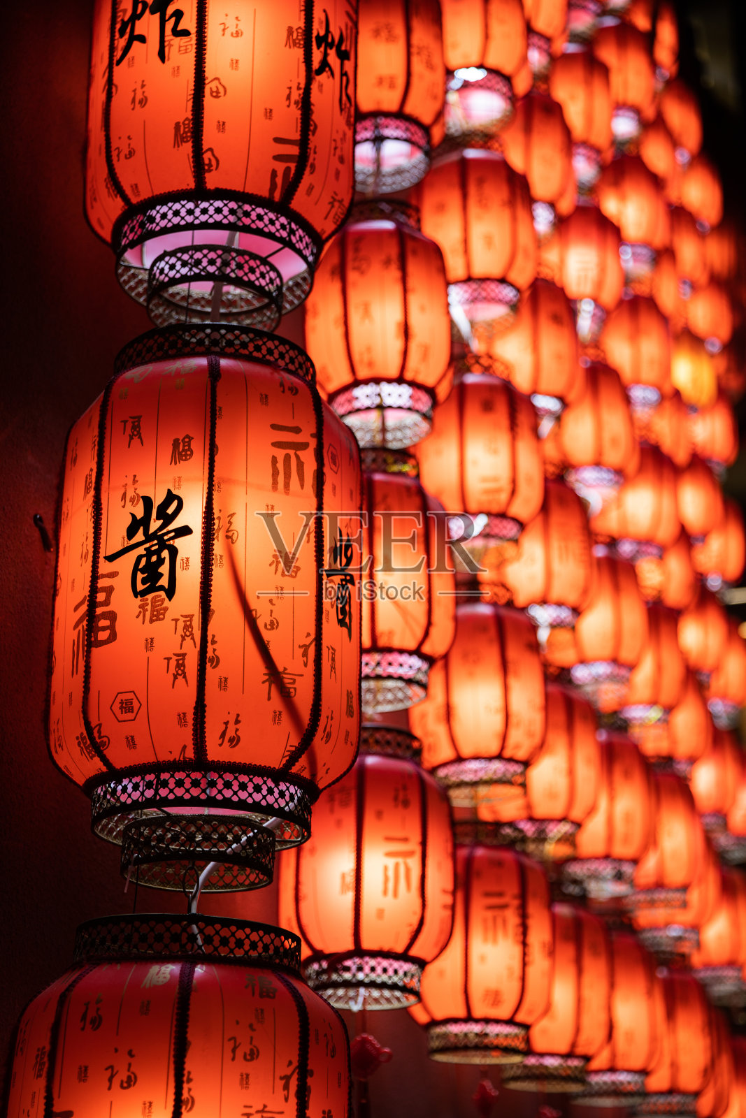 中国灯笼照片摄影图片