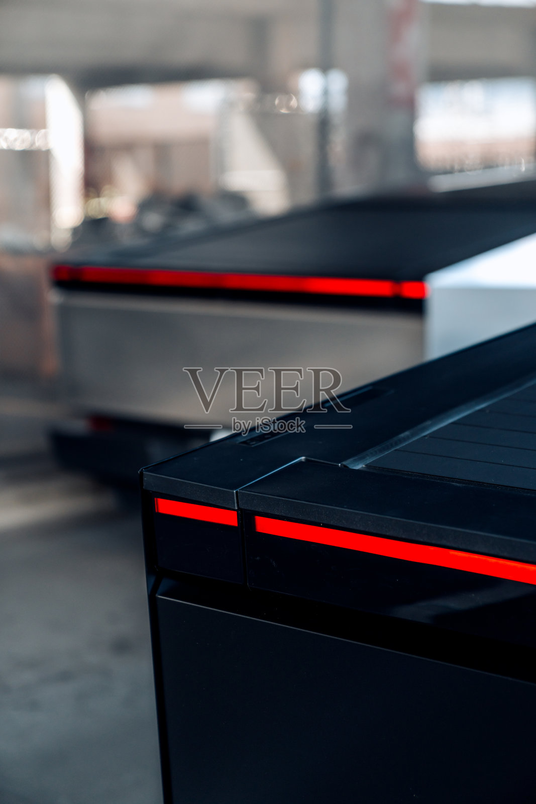 特斯拉赛博卡车照片摄影图片