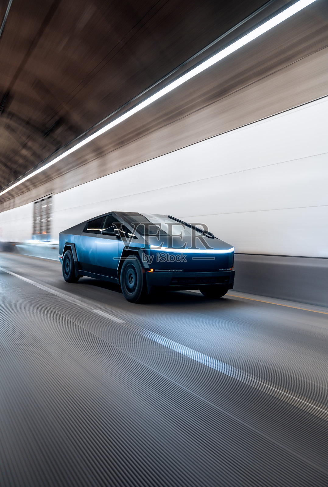 特斯拉赛博卡车照片摄影图片