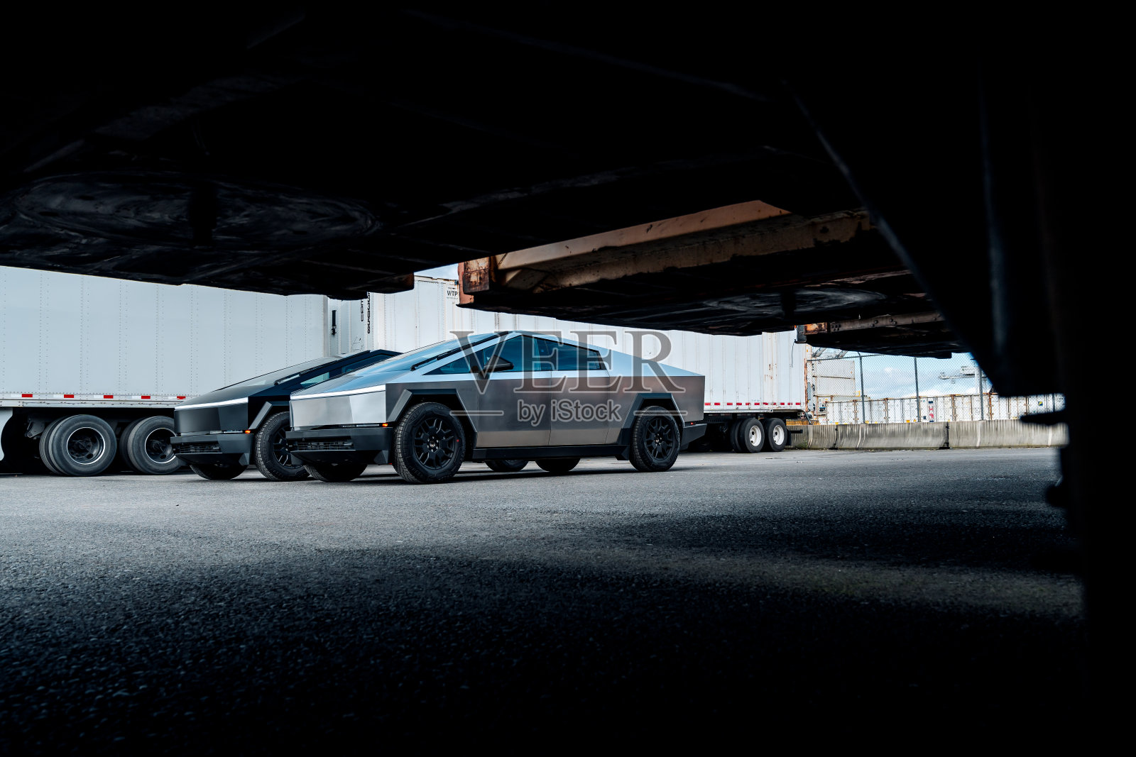 特斯拉赛博卡车照片摄影图片