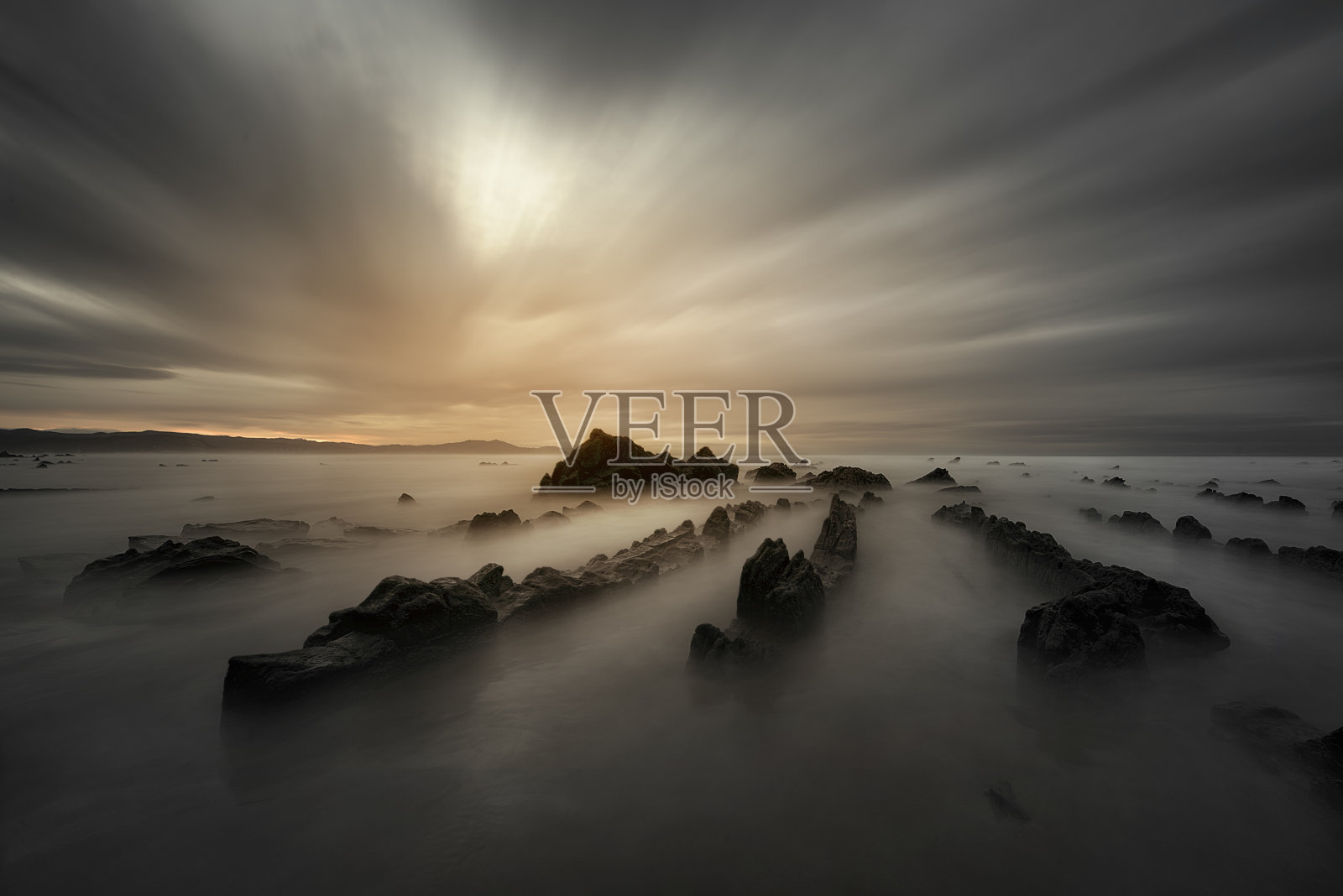 Barrika海滩照片摄影图片