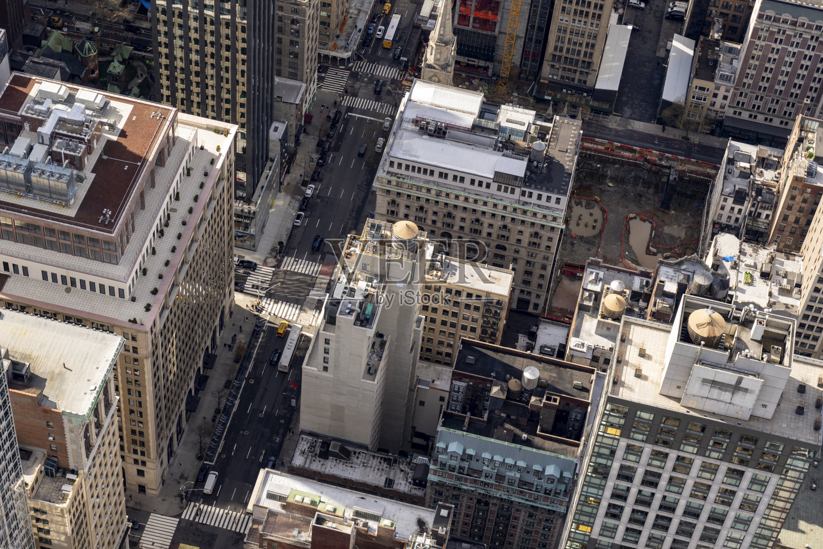 高角度街头摄影，纽约照片摄影图片