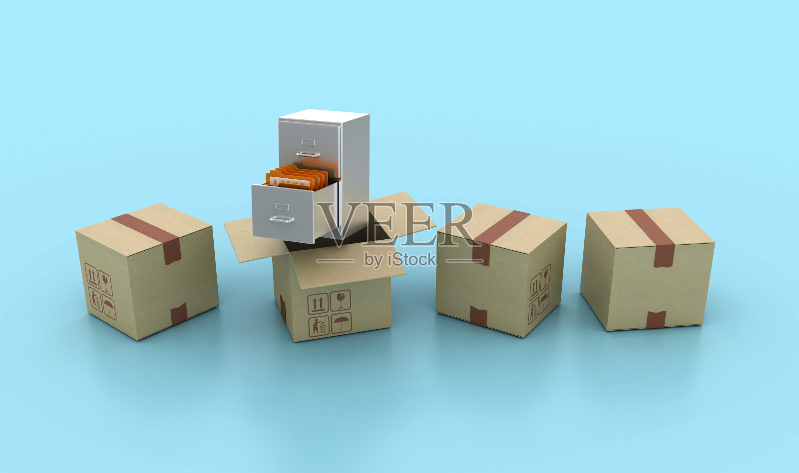 档案与文件夹和纸板箱照片摄影图片