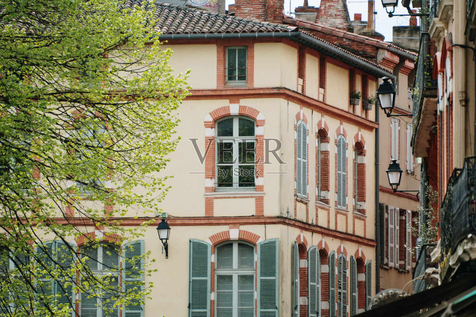 图卢兹的建筑照片摄影图片