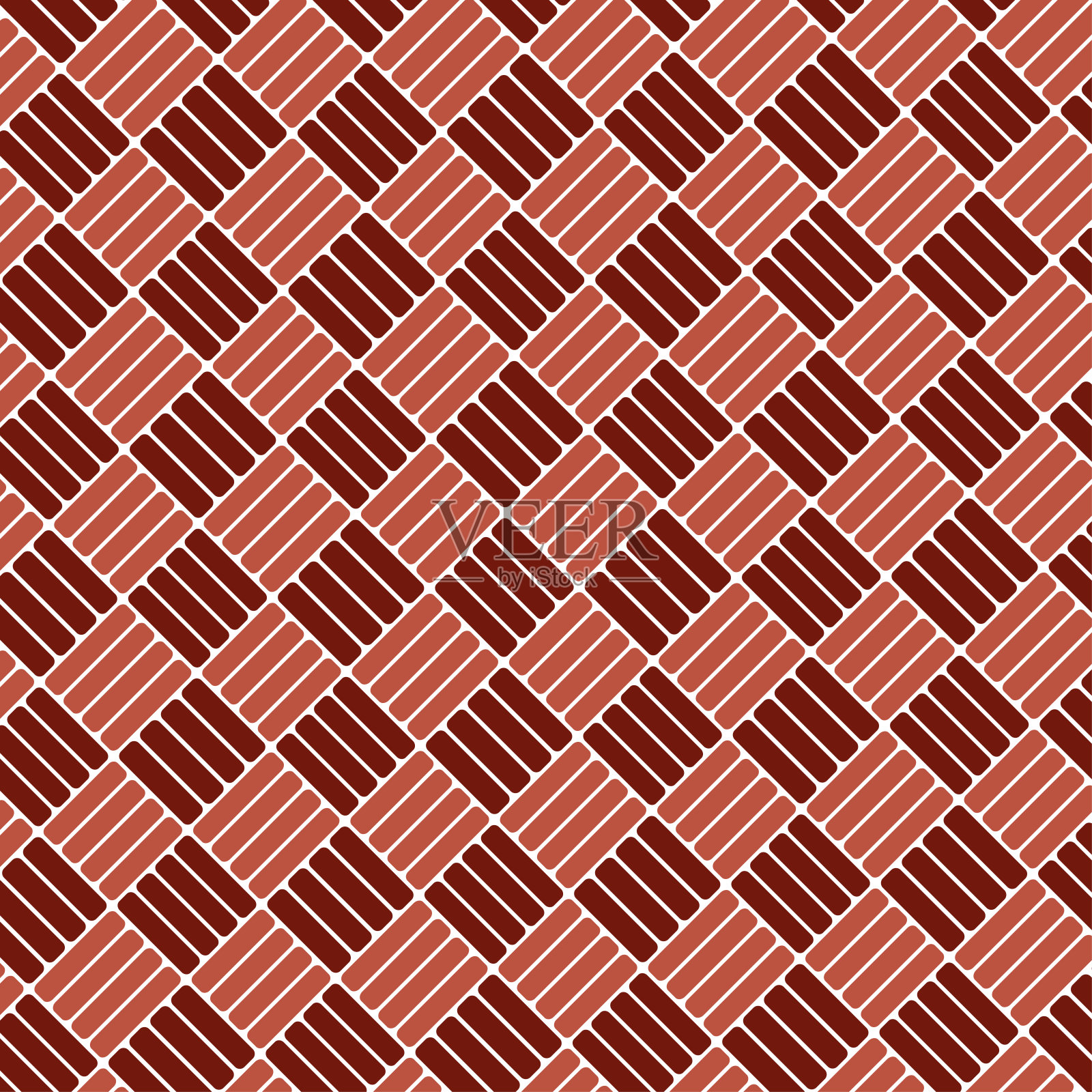 几何创意图案。矢量无缝背景。插画图片素材