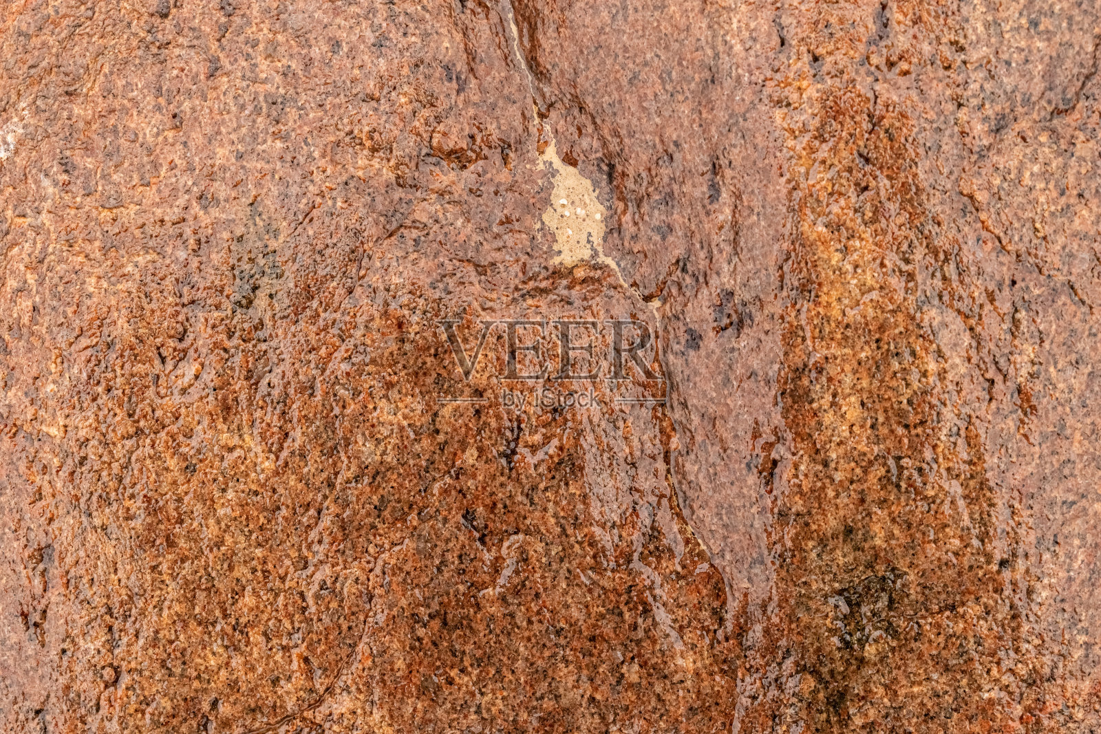 浮雕纹理凹凸不平的湿岩石。抽象的背景照片摄影图片