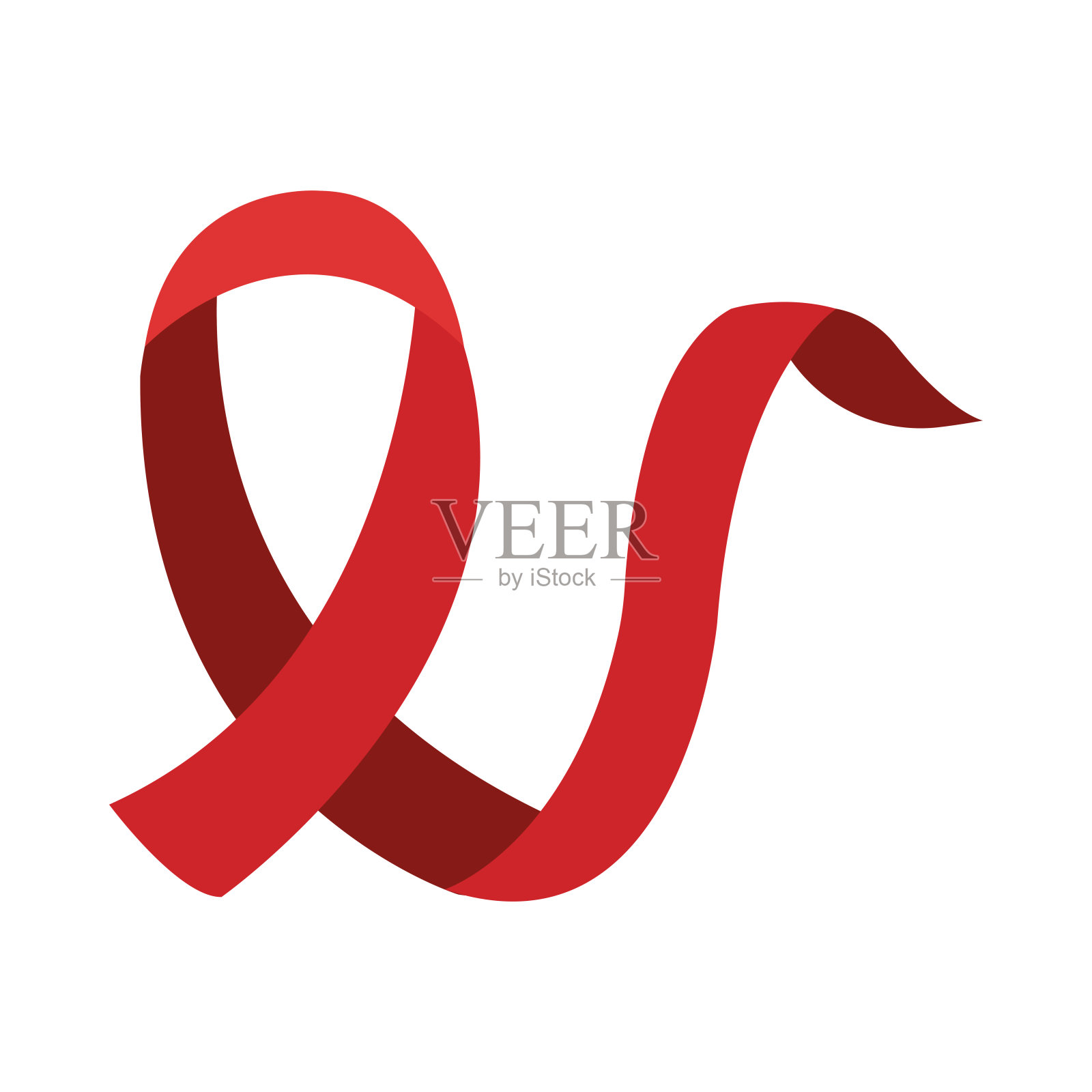 日丝带与世界插画图片素材