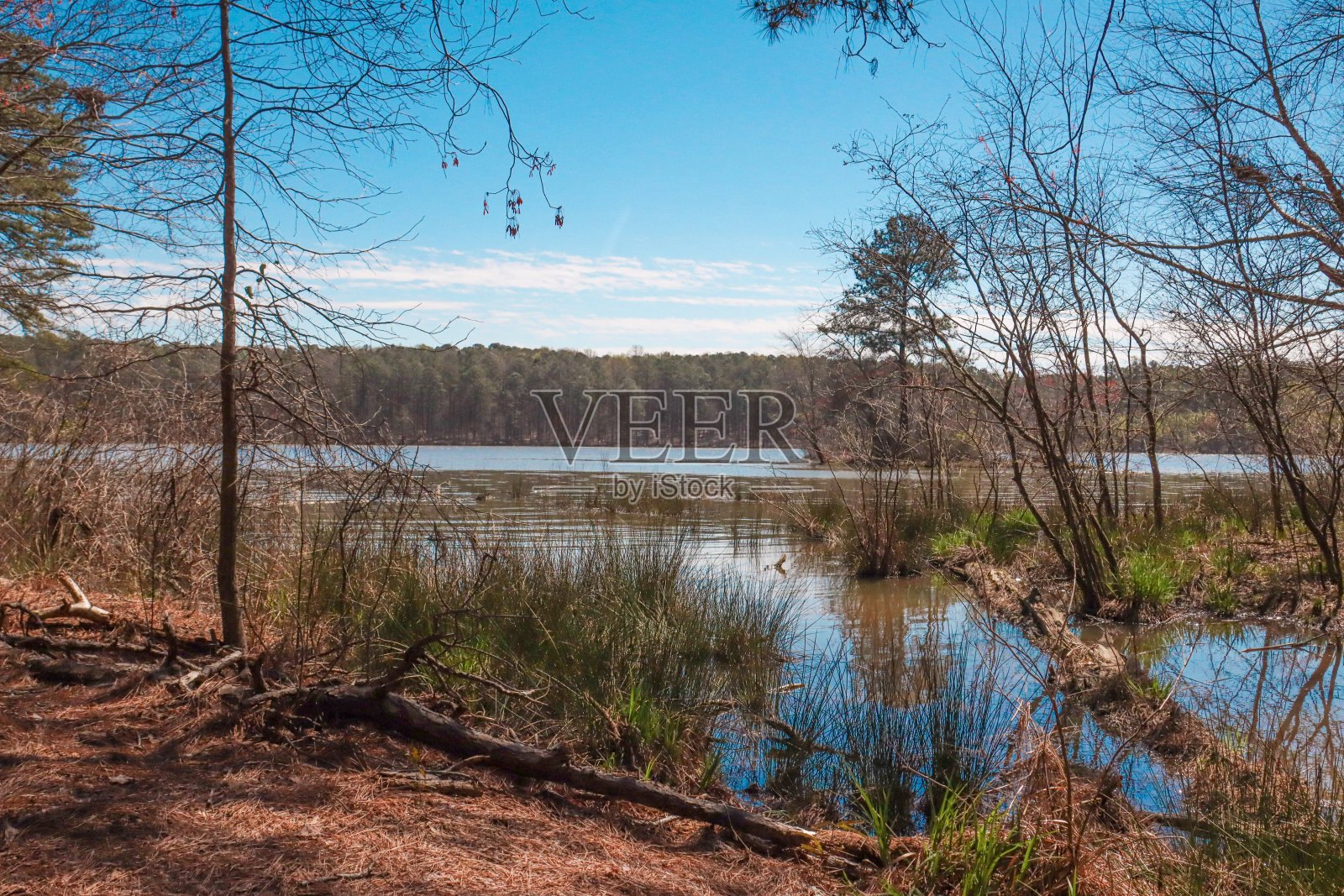 雅戈堡湖湾照片摄影图片