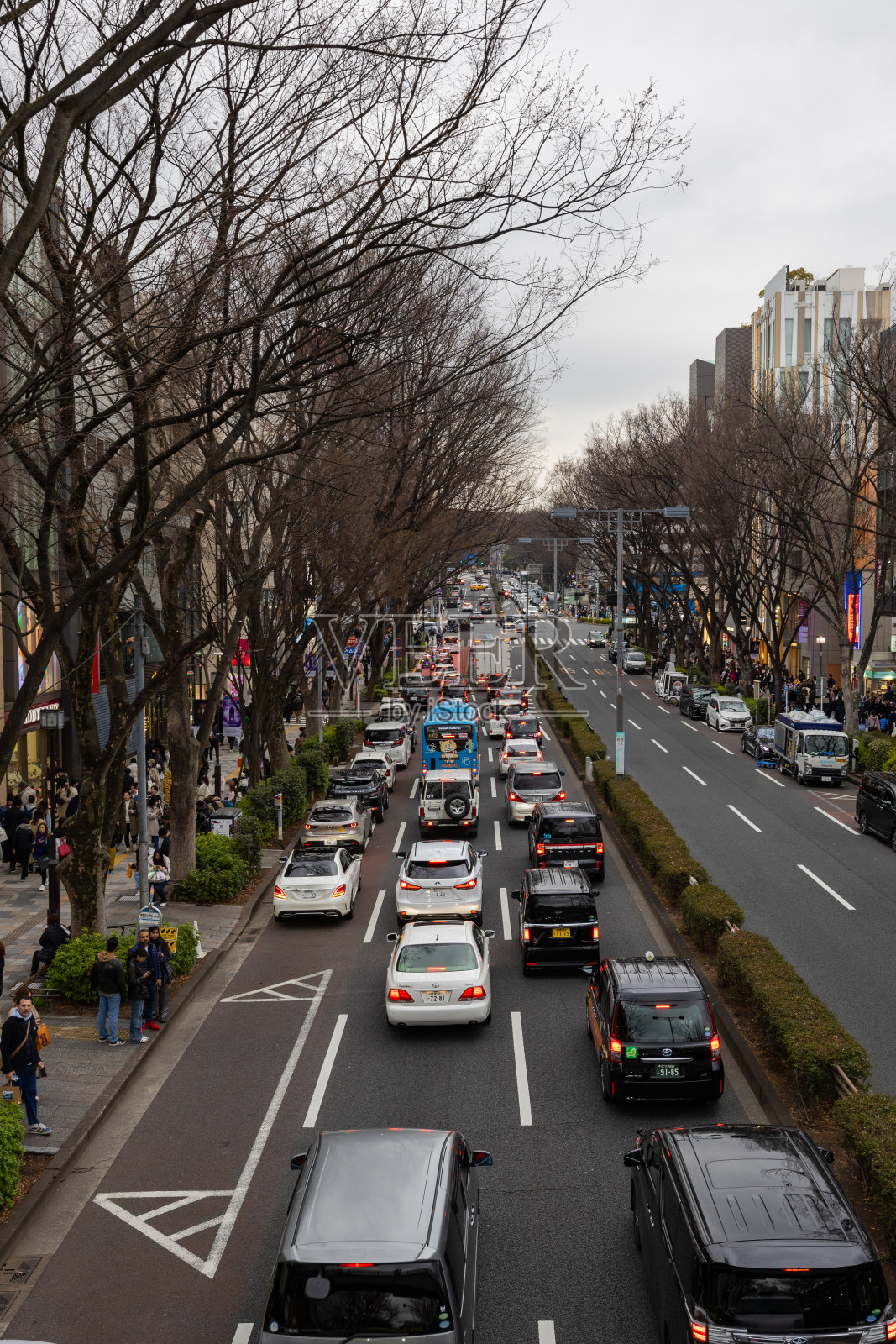 表参道交通照片摄影图片