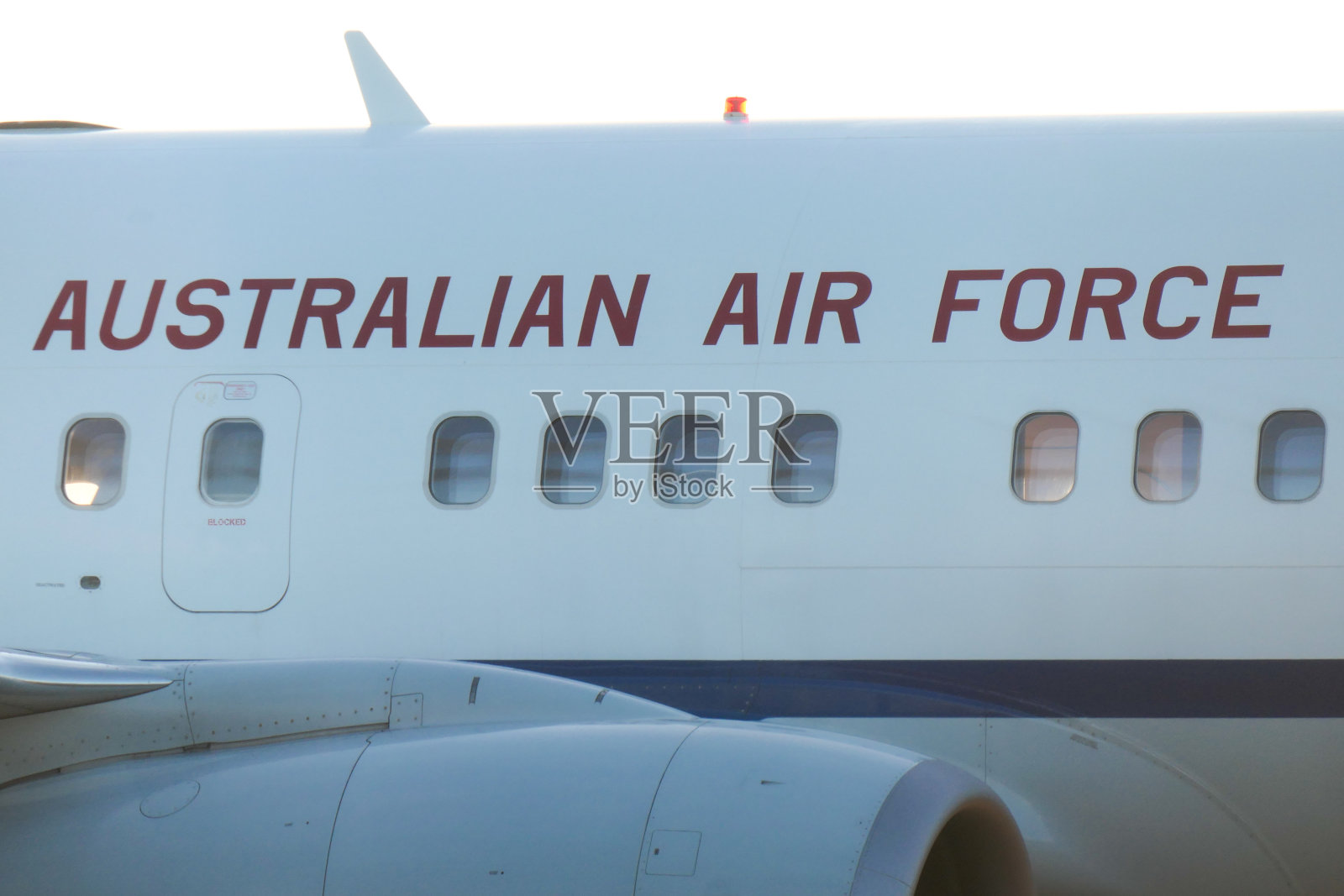 澳大利亚皇家空军B737日落窗照片摄影图片