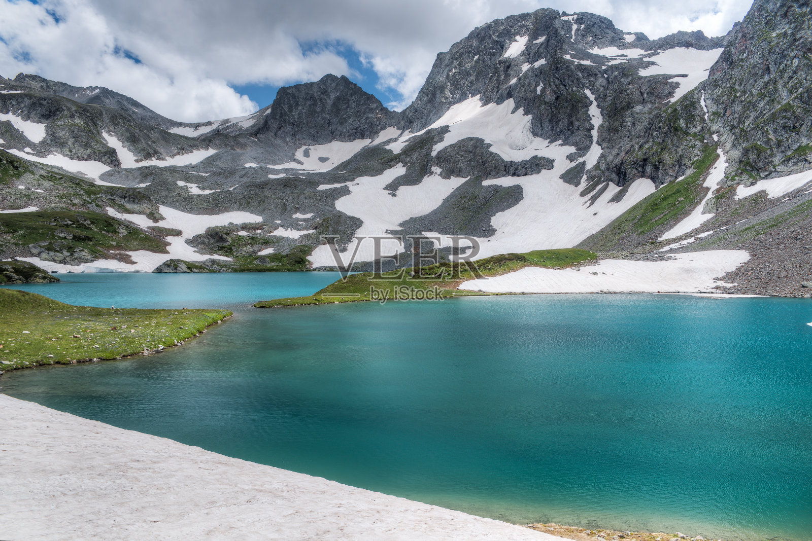 美丽的冷湖照片摄影图片
