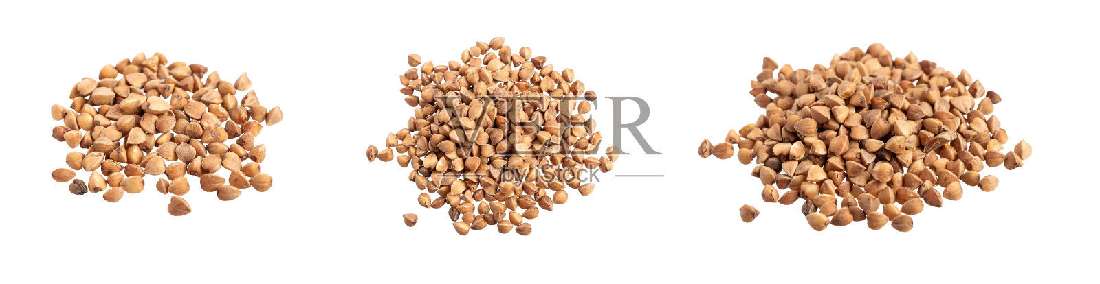 荞麦在一个孤立的背景照片摄影图片