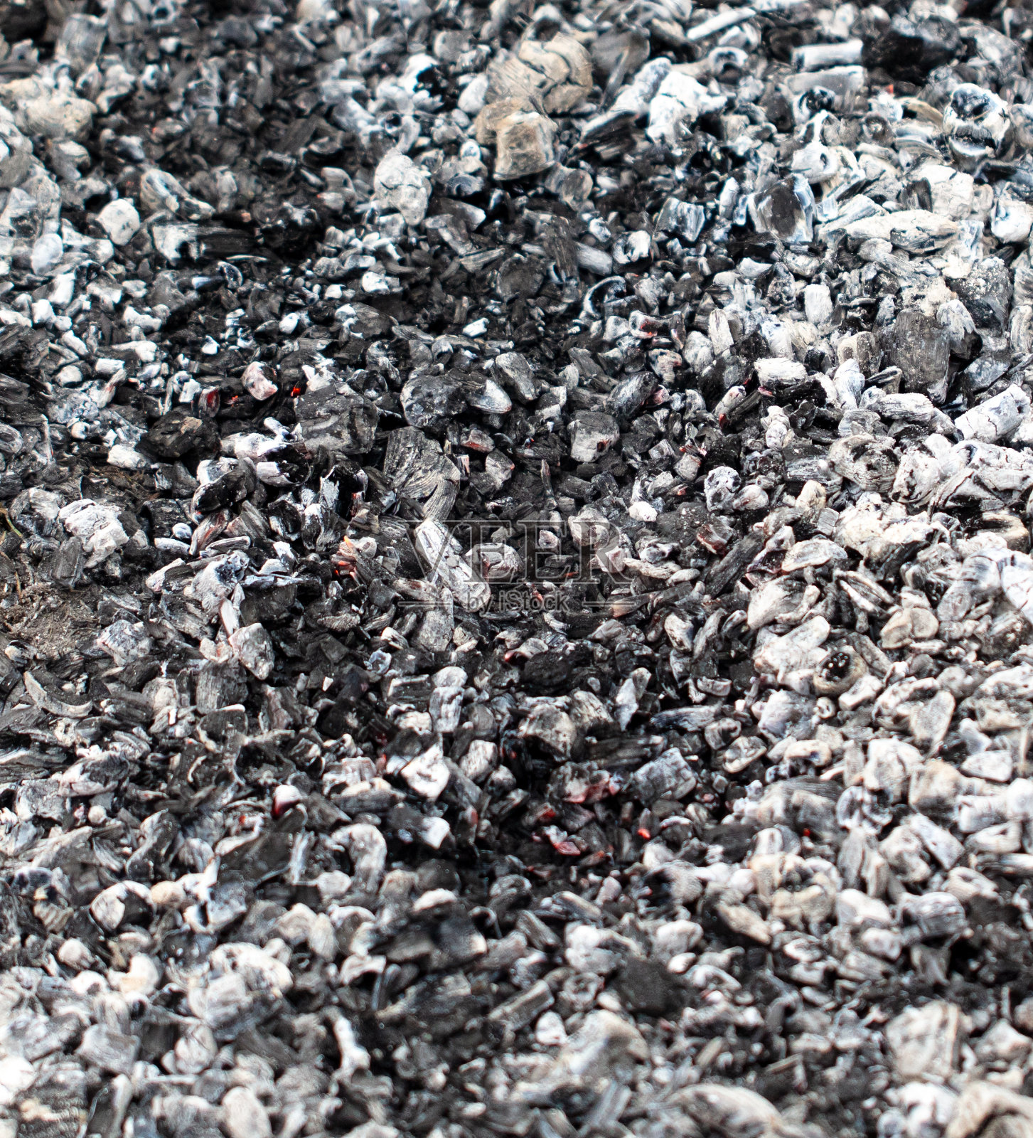 在火中燃烧煤作为背景照片摄影图片