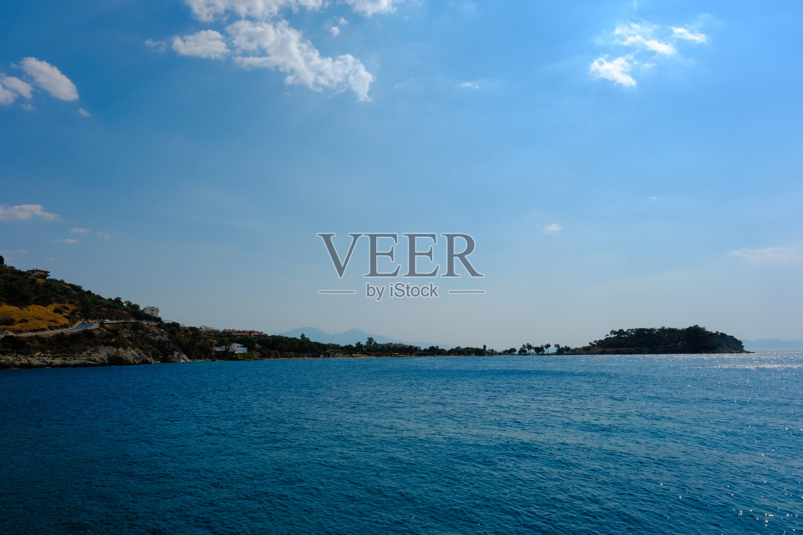 爱琴海的景色照片摄影图片