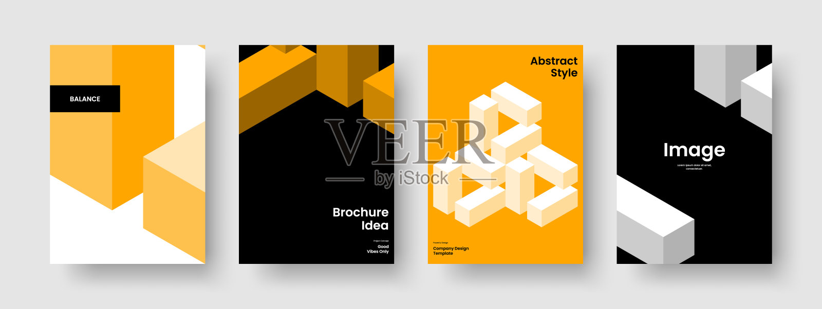 摘要宣传册布局。几何业务表示模板。现代海报设计。横幅。传单。书的封面。背景。报告。小册子。传单。日报》。笔记本。投资组合。广告插画图片素材