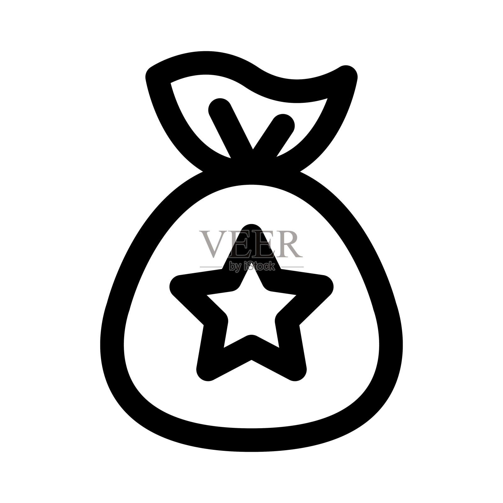 线风格图标相关的忠诚度，奖励，奖品，奖金，溢价，促销插画图片素材