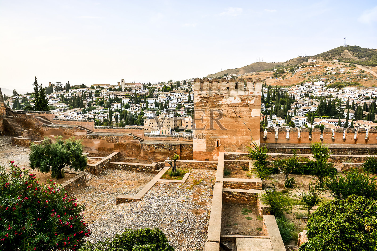 历史名城格拉纳达的景色照片摄影图片