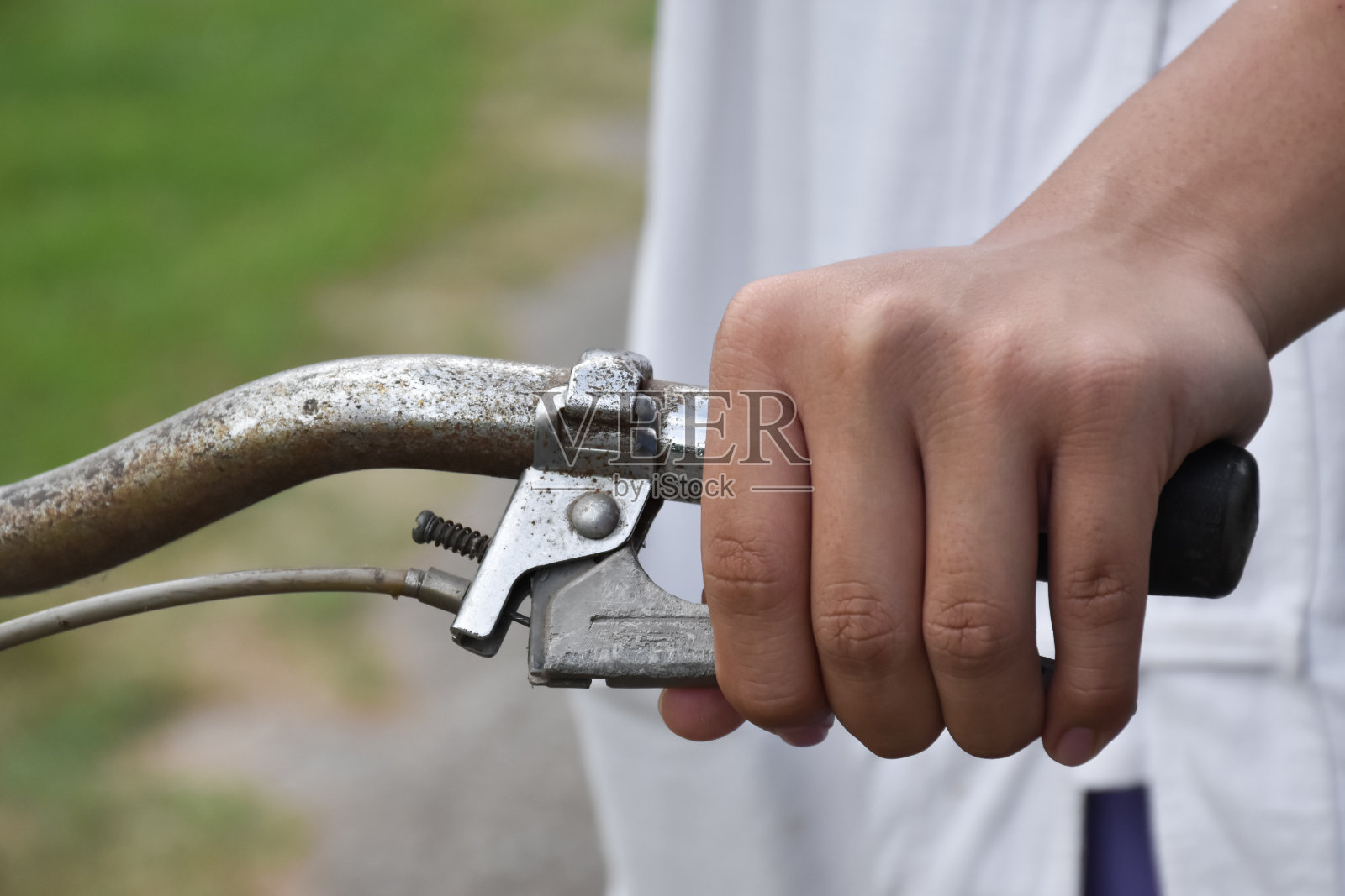 自行车车把照片摄影图片