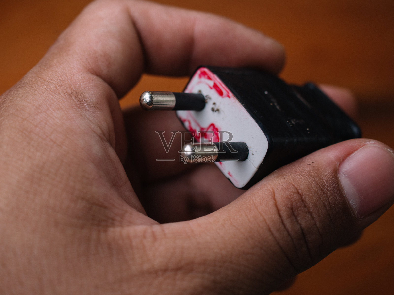 美国公插头照片摄影图片