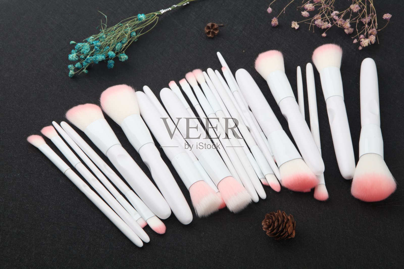 化妆刷照片摄影图片