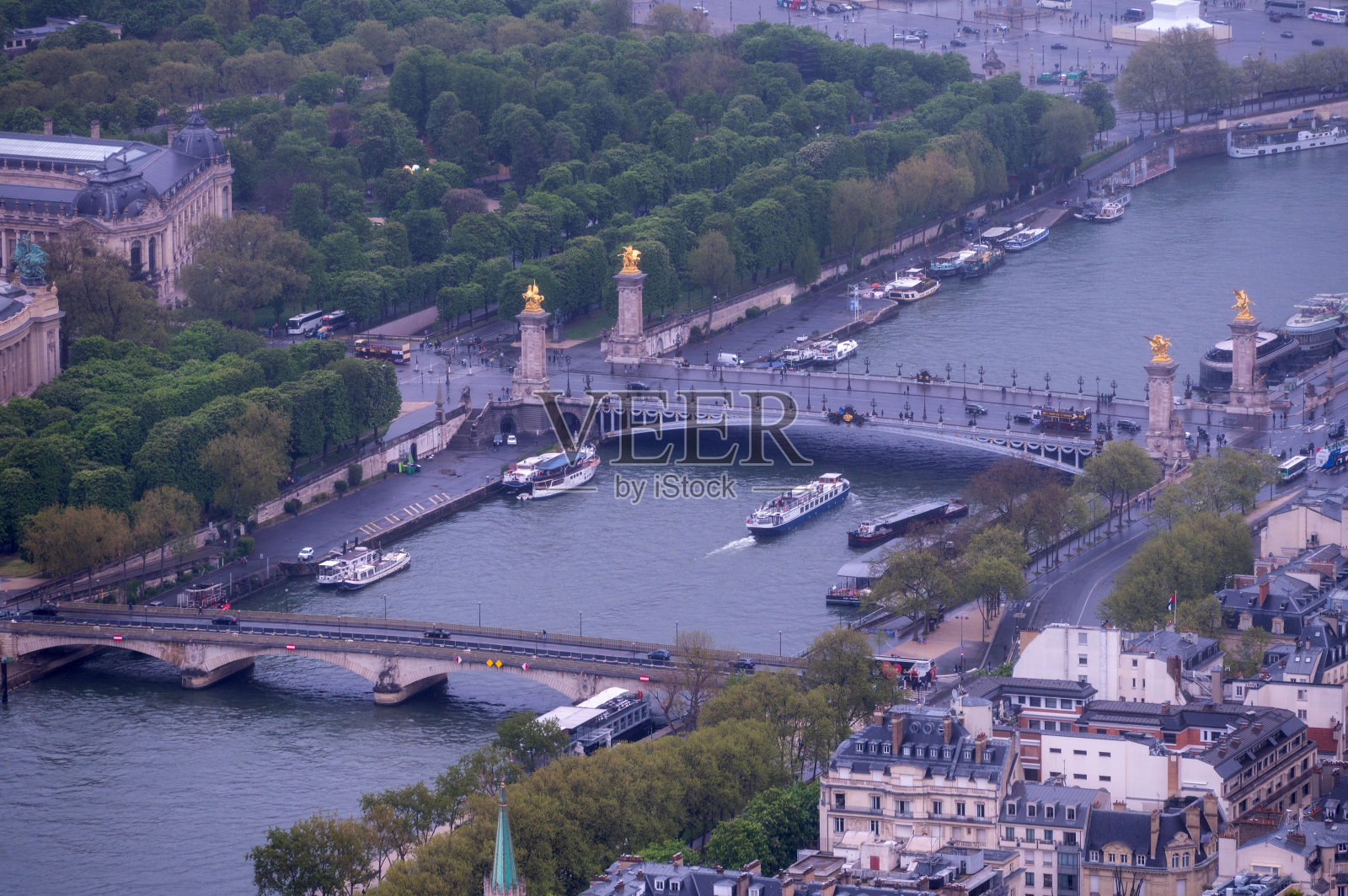 塞纳河景观照片摄影图片