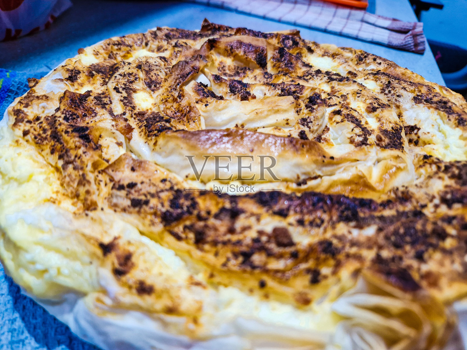 Gibanica塞尔维亚食物照片摄影图片