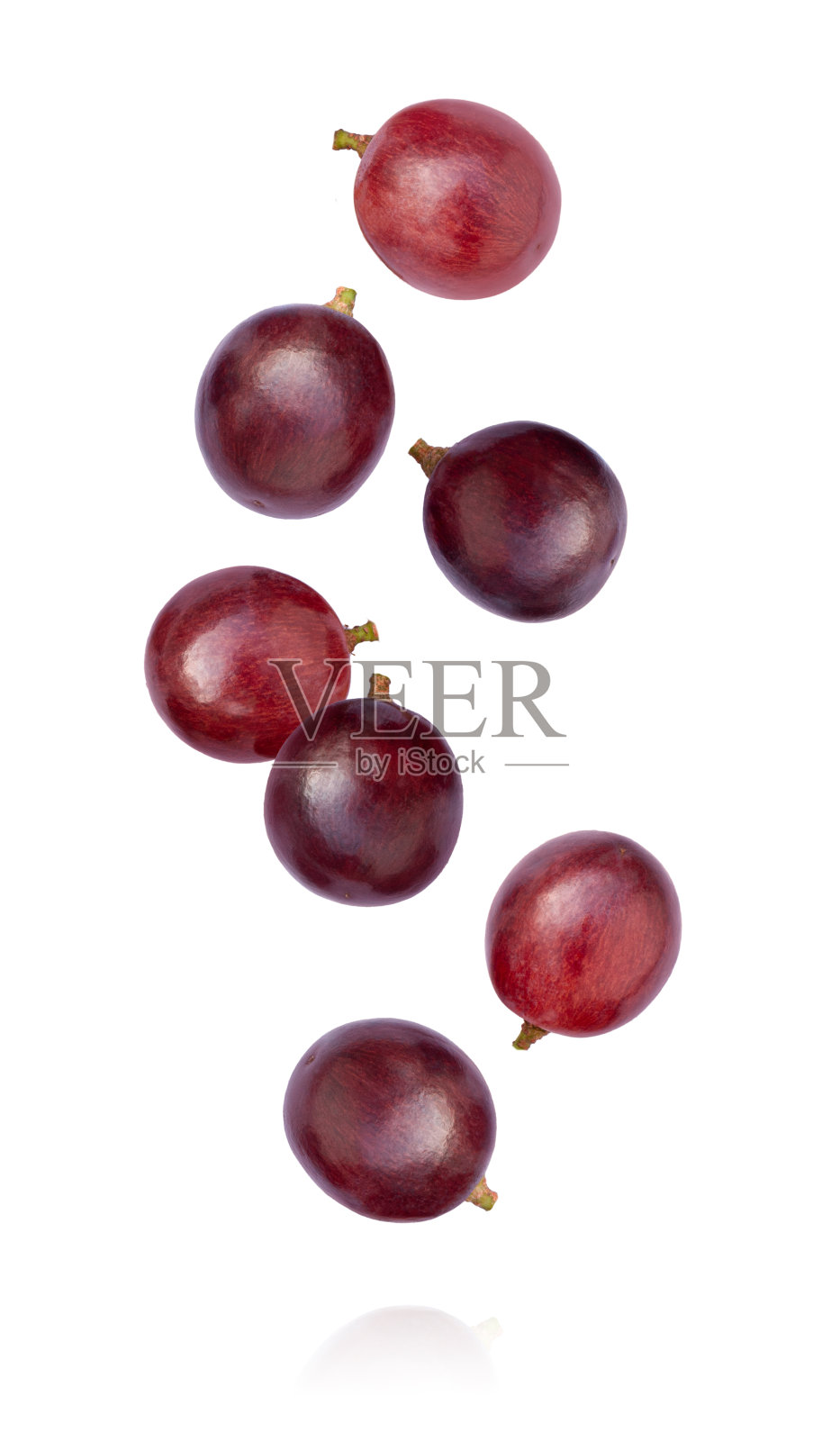 白葡萄上的红葡萄照片摄影图片