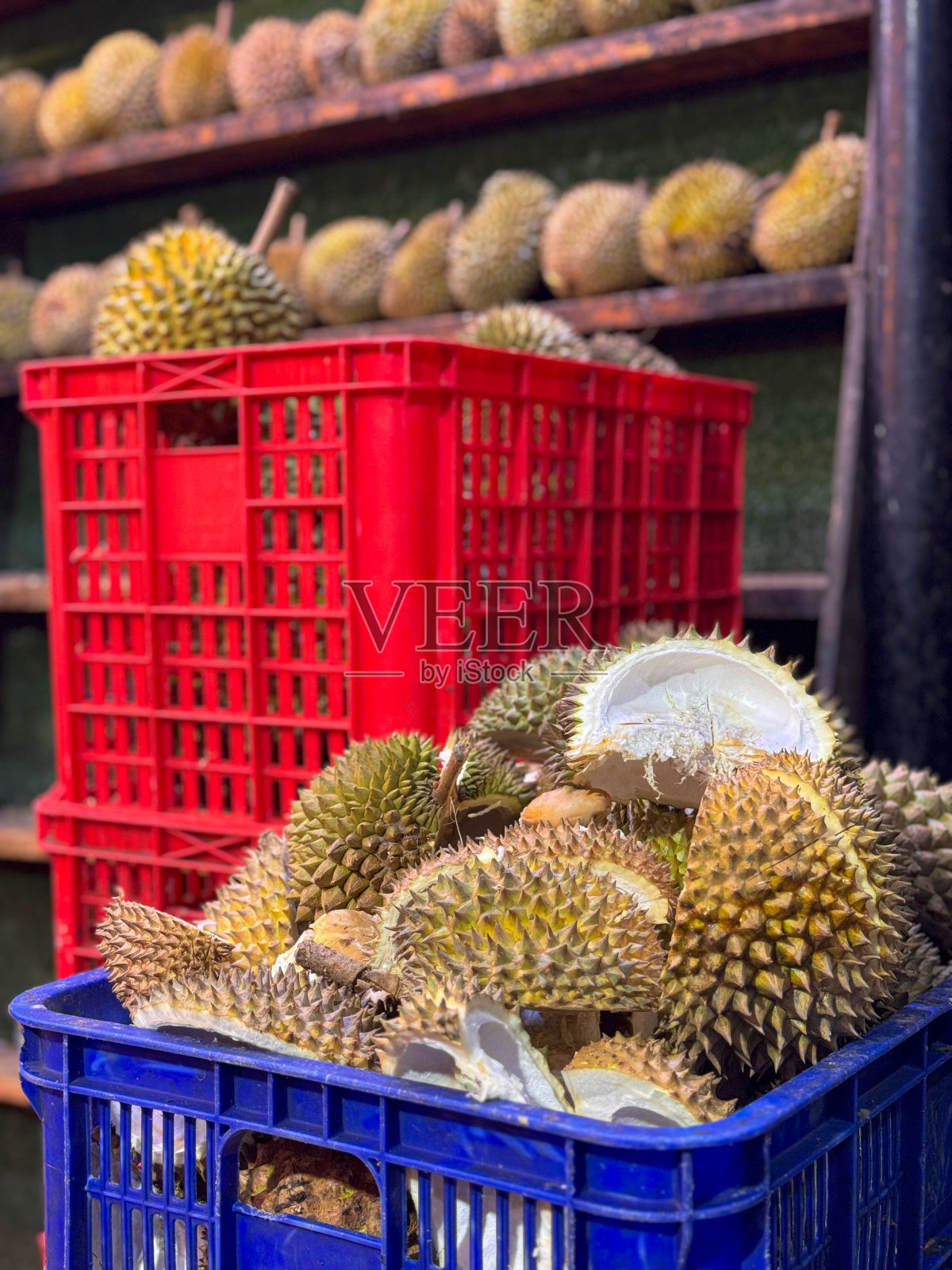 榴莲照片摄影图片