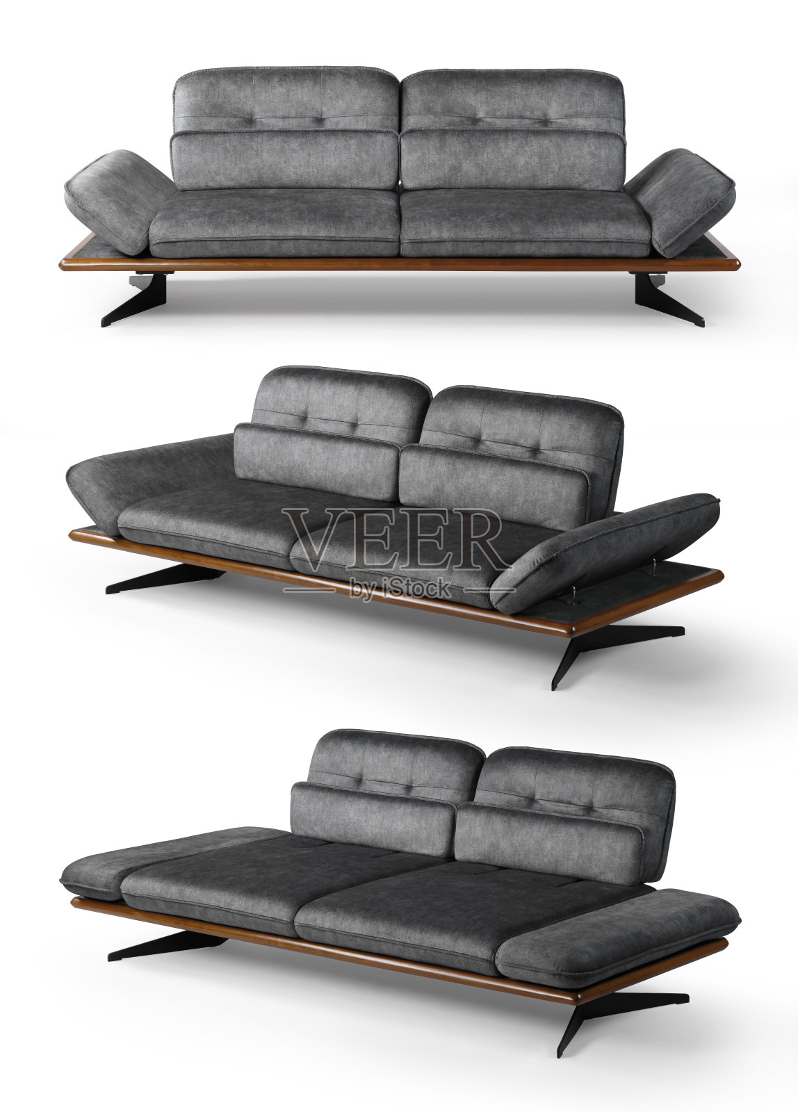 现代沙发，现代家具照片摄影图片