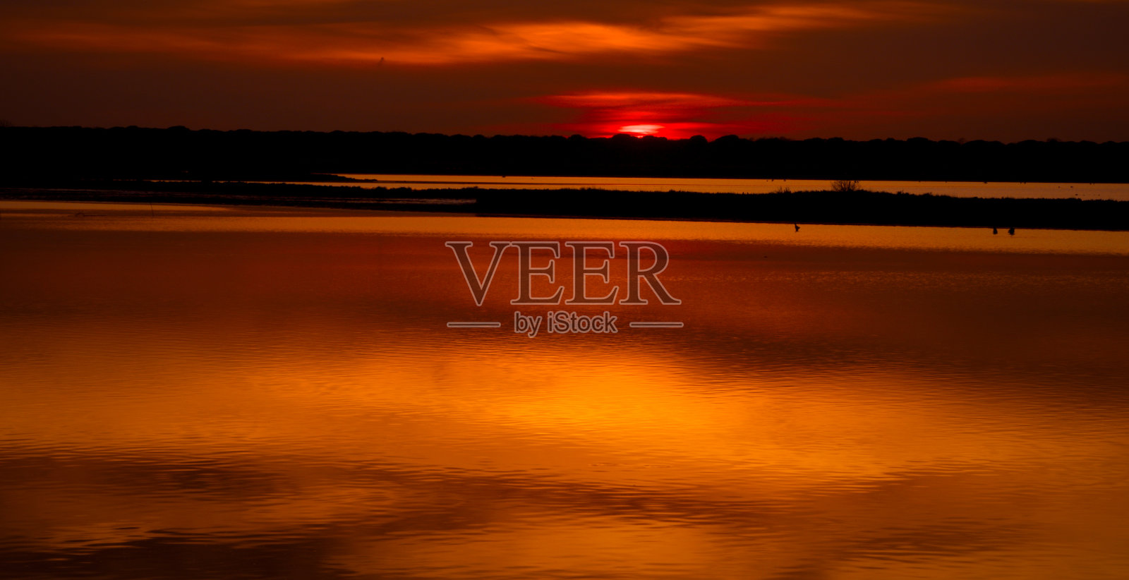 Pialassa Baiona景观(意大利罗马码头)照片摄影图片