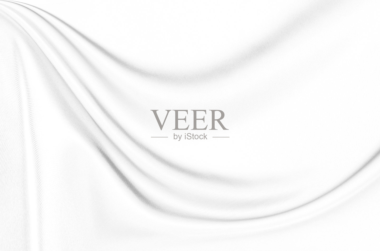 白灰色绸缎质地，即白色银色面料，真丝为底色，具有美丽柔和的自然模糊花纹。照片摄影图片