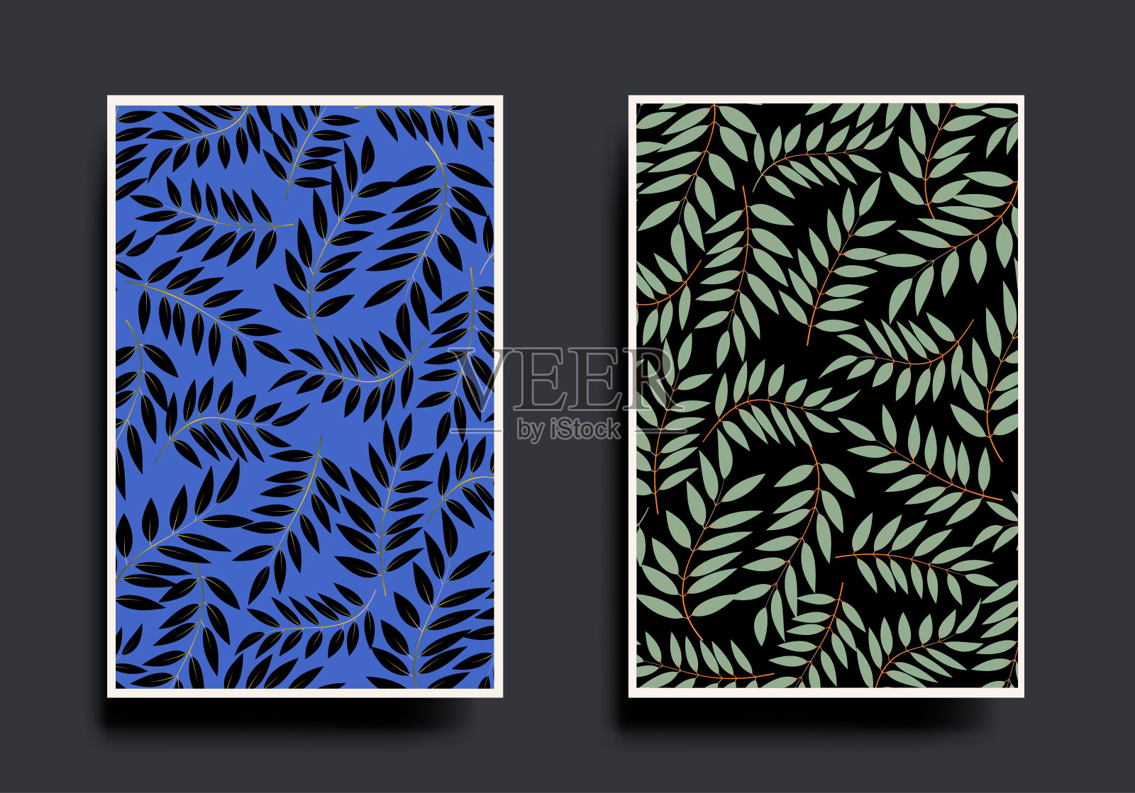 豪华婚礼请柬背景与黄金线艺术花卉和植物的叶子，有机形状，水彩画。抽象艺术背景矢量设计的婚礼和vip封面模板。插画图片素材