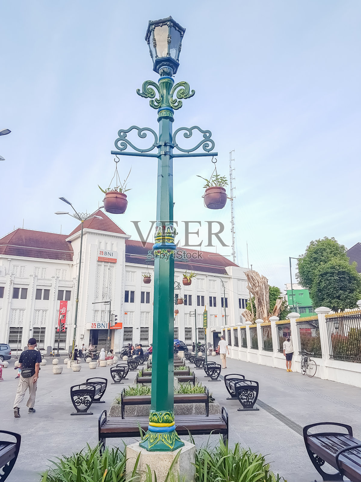 马里奥博罗街的情况照片摄影图片